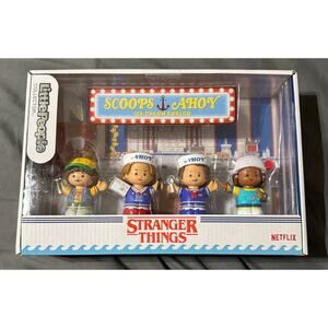 Fisher Price Little People Collector Stranger Things Scoop Troop Special Edition